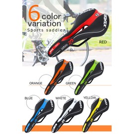 Cat Hand Bicycle Saddle, Perforated, Sport Saddle, Road Bike, Mountain Bike, Hybrid Bike, 4 Colors Available