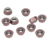 10PCS CNC Carbide Inserts Indexable Round Milling Inserts Lathe Cutting