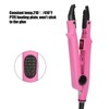 Professional Hair Extension Iron Household Hair Connector Styling Tool Pink