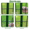 T-Post Clips Galvanized Steel Fence Clips 250 PCS 10 Gauge