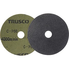 TRUSCO TG4-60 Disc Paper Type 4 Φ100X15.9#60 (10 Sheets)