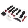 Car Parking Assistanc with 4pcs Adjustable Flat Sensors Automobile Reverse