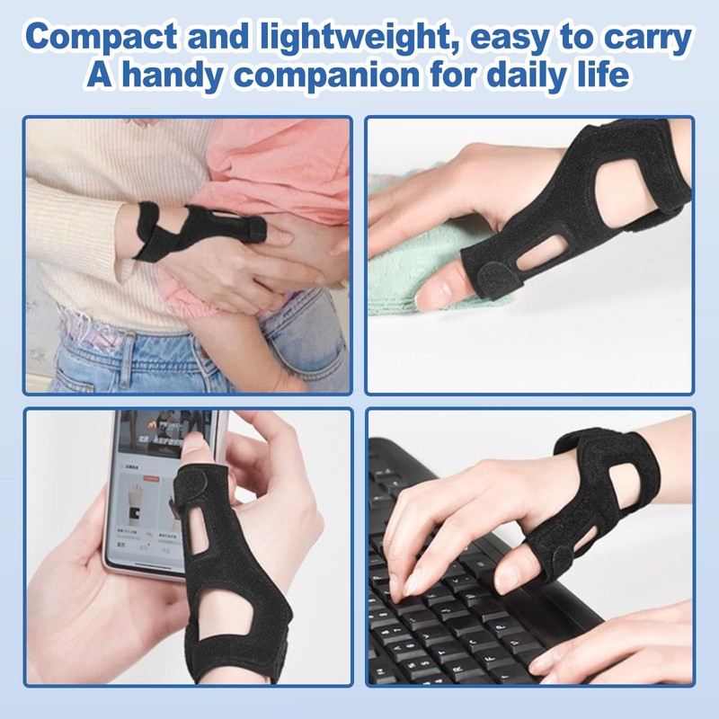 SENLINLIN Thumb Brace Right Left Breathable CCD Joint Bandage, Skin-friendly