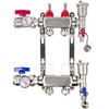 AB 2 Loop PEX/Radiant Manifold, 1/2 Inch Compatible Outlets, Up