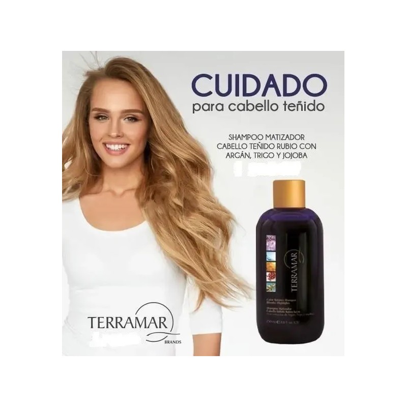 Terramar Shampoo Matizador 250 Ml. Producto Original