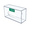 Wall Mounted Glove Box Holder Clear Acrylic Disposable Masks Dispenser