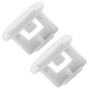 2 Pack WD12X10304 Dishwasher Upper Rack Slide End Cap Stop