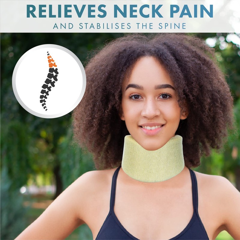 Actesso Neck Collar Brace for Whiplash Trauma, Pain Support and