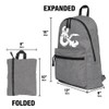 LOGOVISION Dungeons and Dragons Ampersand Lightweight Backpack for Work School