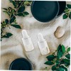 Mikinona 30Pcs Convenient Dropper Bottles Transparent Essential Oil Dispensing for