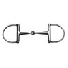 Korsteel Stainless Steel Hunter Dee Ring Snaffle Bit, 4.75"