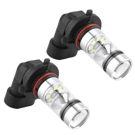 Tbest - Conjunto de Faros Antiniebla y Faros Antiniebla, 2PC 9005 H10 100W 6000K Kit de Bombillas de Faros LED Blancos Luz Antiniebla Lámpara de Conducción de Automóviles