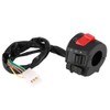 Motorcycle Handlebar Switch, 1 Pair 7/8inch Left & Right Motorcycle