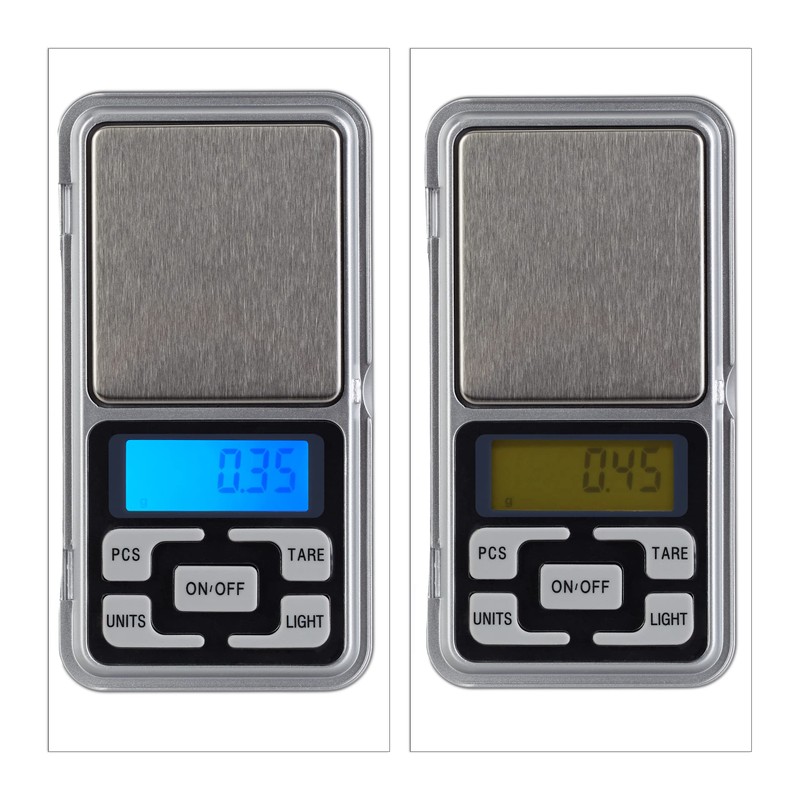 Relaxdays Digital Precision Scale, 200g, 0.01g Steps, Tare & Counting