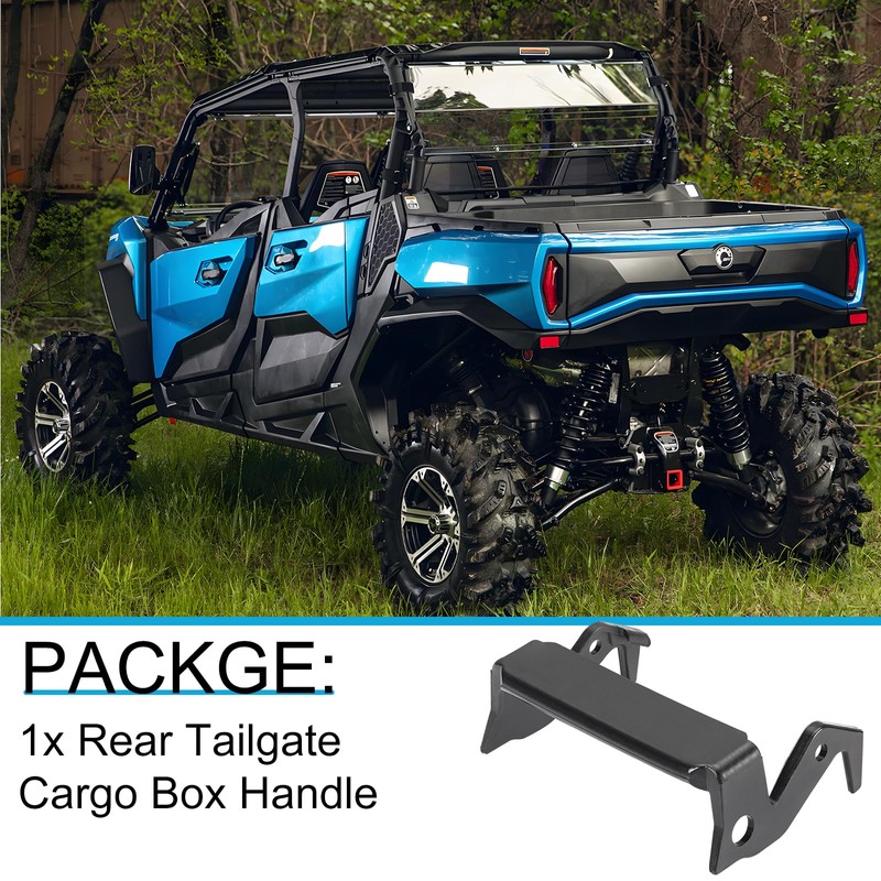 zozoye Rear Tailgate Cargo Box Handle for Can-Am Commander 800
