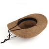 LYING Straw Hat, Men's, Stylish Hat, Sunshade, Outdoor, Fishing, Cowboy-Style,