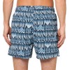 Emporio Armani Men's Standard Printed Pattern 4" Swim Trunk, Macrologo
