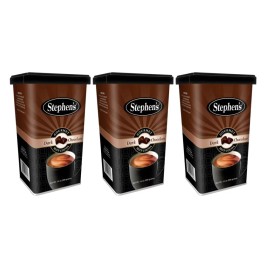 Stephen's Gourmet Dark Chocolate Hot Cocoa 14 Ounce Pack of 3 Indulgent Treat
