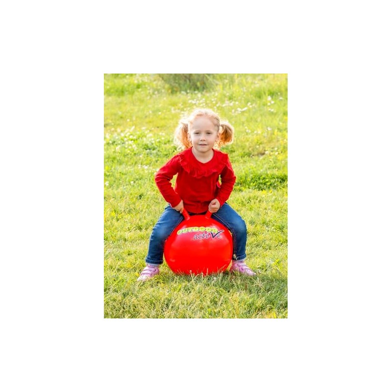 Outdoor active Jumping Ball Red, #35 cm