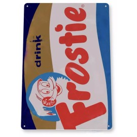 FROSTIE ROOT BEER TIN SIGN COLD BREWED OLD FASHIONED DIFFERENT KIND SMOOTH