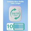 Mosiller Indoor Gnat Traps (2 Pack+10 Glue Cards)