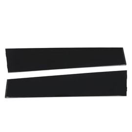 G-PLUS Left & Right Rear Door B Pillar Window Trim Applique Mopar Compatible with Jeep Grand Cherokee 2011-2019 Black 2PCS