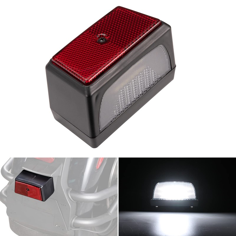 A & UTV PRO Spyder LED License Plate Light, Rear