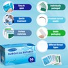56 Packs Sutures Thread with Needle,Mixed Sutures, Training Threads(0,2/0,3/0,4/0,5/0,6/0,7/0) for