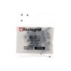 20 x Black Zinc Plated Round Head Wide Tapping Screws