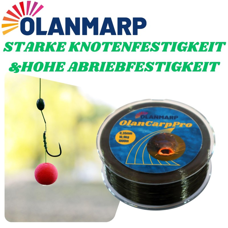 Olanmarp Monofilament Target Fish Line 1000 m - Nylon Fishing