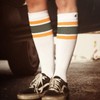 Spirit of 76 Men's & Women's High Retro Socks, White