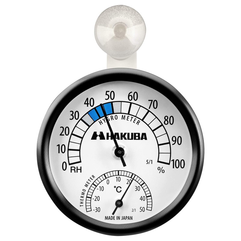 Hakuba KMC-82 Camera Storage Analog Thermometer/Hygrometer C-82 with Arm Type
