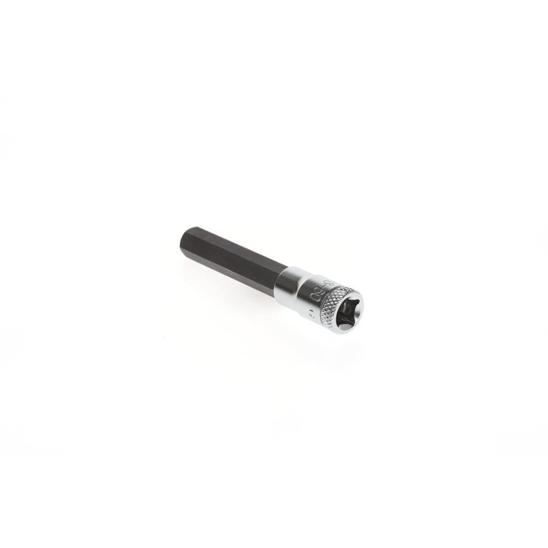 Gedore 1933299 Long Hexagon Socket Bit, 0.3 inches (8 mm)