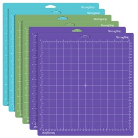 6Pcs Cutting Mat for Cricut, 12”X12” Standardgrip, Lightgrip, Stronggrip Mat, Non-Slip&Durable Replacement Cutting Mat Compatible with Cricut Maker/Explore Air 2/Air/One