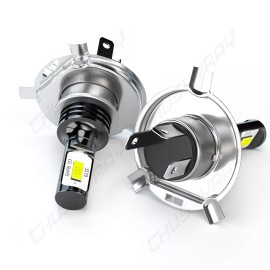 CHUSYYRAY 4X LED H4 Headlight Bulbs Hi/Lo Beam 9006 Fog Lights For Kia Rio 2012-2020 1.6L