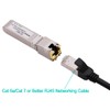 Wiitek 10G SFP+ to RJ45 Copper Modules, 1.25G/2.5G/5G/10GBase-T Ethernet Copper