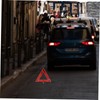 Alipis Triangle Warning Sign Portable Kit High Visibility Construction for