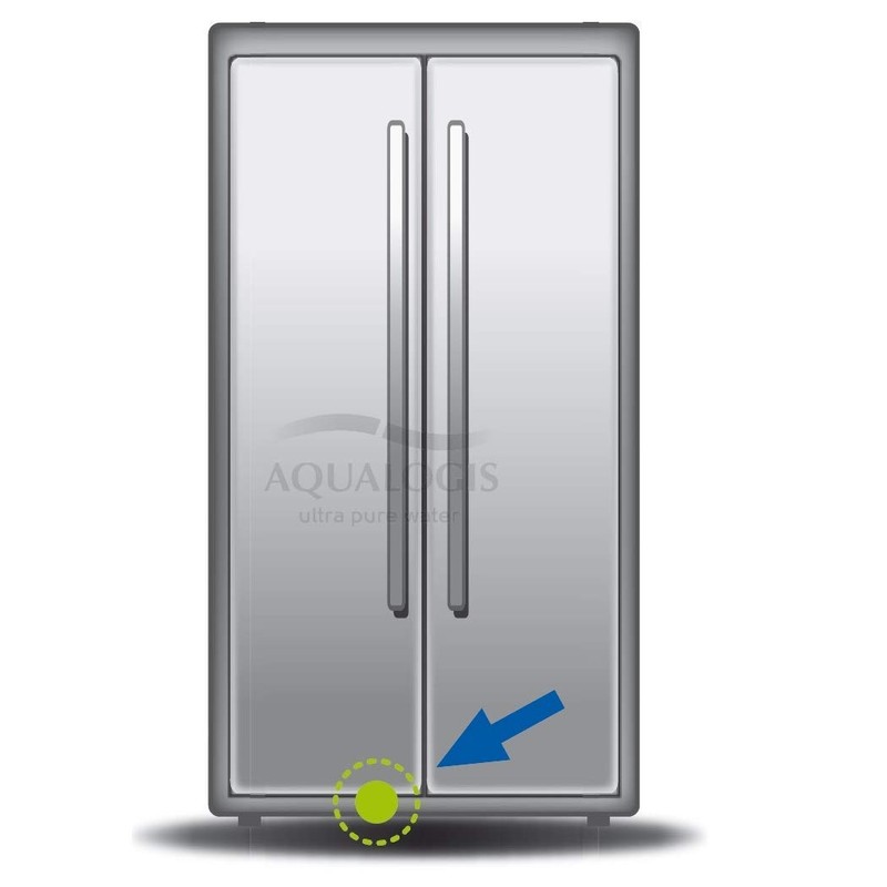 Aqualogis Fridge Water Filter Compatible with Whirlpool 4396508, SBS002, S20BRS,