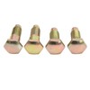4PCS Car Seat Belt Bolts High Strength 13/16in Head Reliable