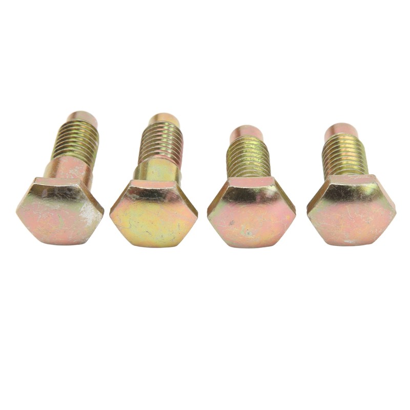 4PCS Car Seat Belt Bolts High Strength 13/16in Head Reliable