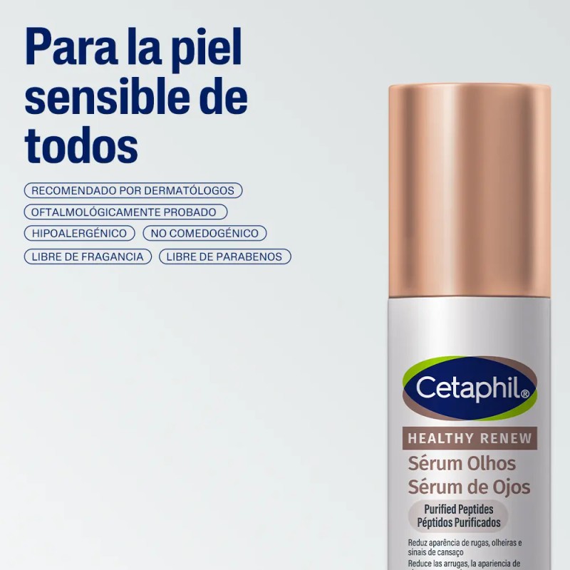 Cetaphil Healthy Renew Sérum Ojos Arrugas Ojeras Fátiga 15g