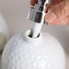 Mozacona Soap Dispenser Golf Ball Lotion Bottle Ceramic Liquid Dispenser
