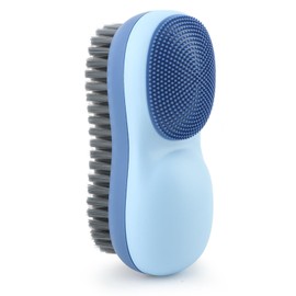 EMVANV Heavy Duty Nail Brush, Nail Brush for Cleaning Fingernails, Two Sided Fingernail Scrub Brush Scrubber Stiff Bristles Mechanical Brush for Hand and Under Nails