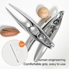 MmmLucipor Nutcracker Chestnut Clip, High-Quality Nut Cracker, Multifunctional Chestnut Tongs,