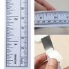 36" Self-Adhesive Measuring Tape, Double Scale Stick on Workbench Ruler,