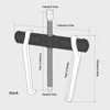 BILITOOLS 3" 2-Jaw Gear Puller, Internal External for Removal of