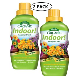 Espoma Organic Plant Food Concentrated Indoor- 8 Ounce - 2 Pack