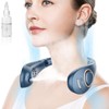 Neck Fan with Mist Spray,Bladeless Folding Neck Fans that Blow