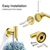 Bathroom Hardware Set, 7 Pcs Bathroom Towel Rack Stainless Steel