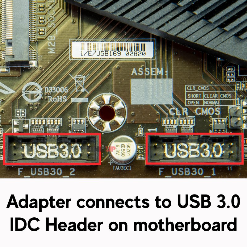 LINKUP - Adaptador interno USB 3.2 Gen 2 (USB 3.1)